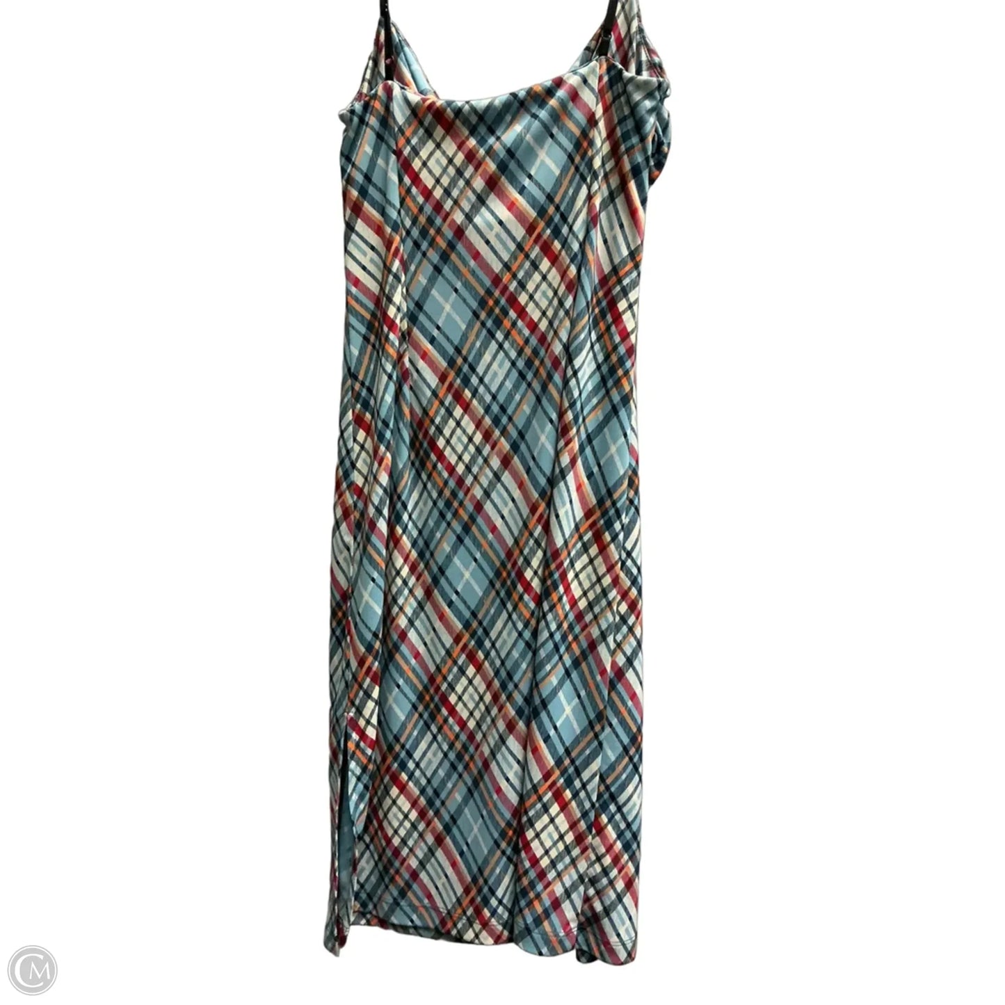 Dress Casual Midi By Bcbgmaxazria In Polkadot Pattern, Size: M