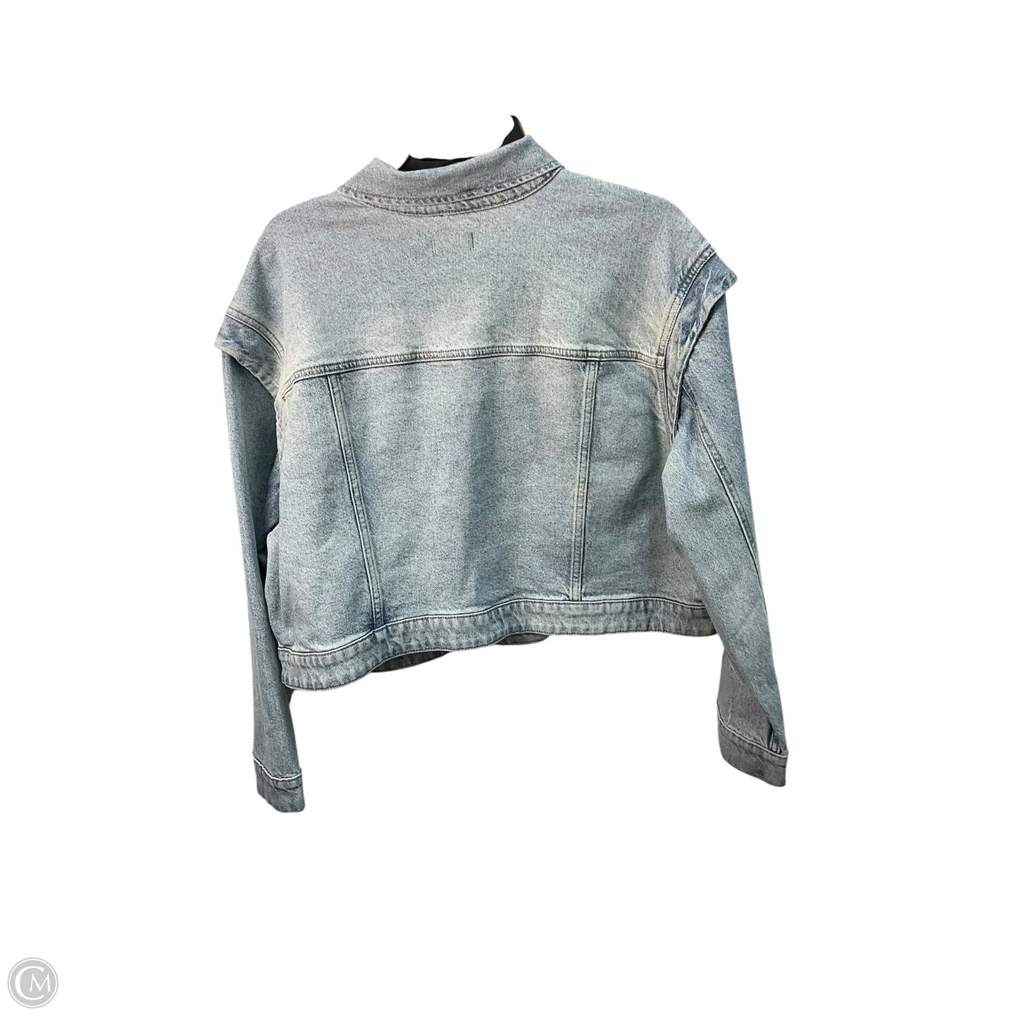 Jacket Denim By Express In Blue, Size: Xl