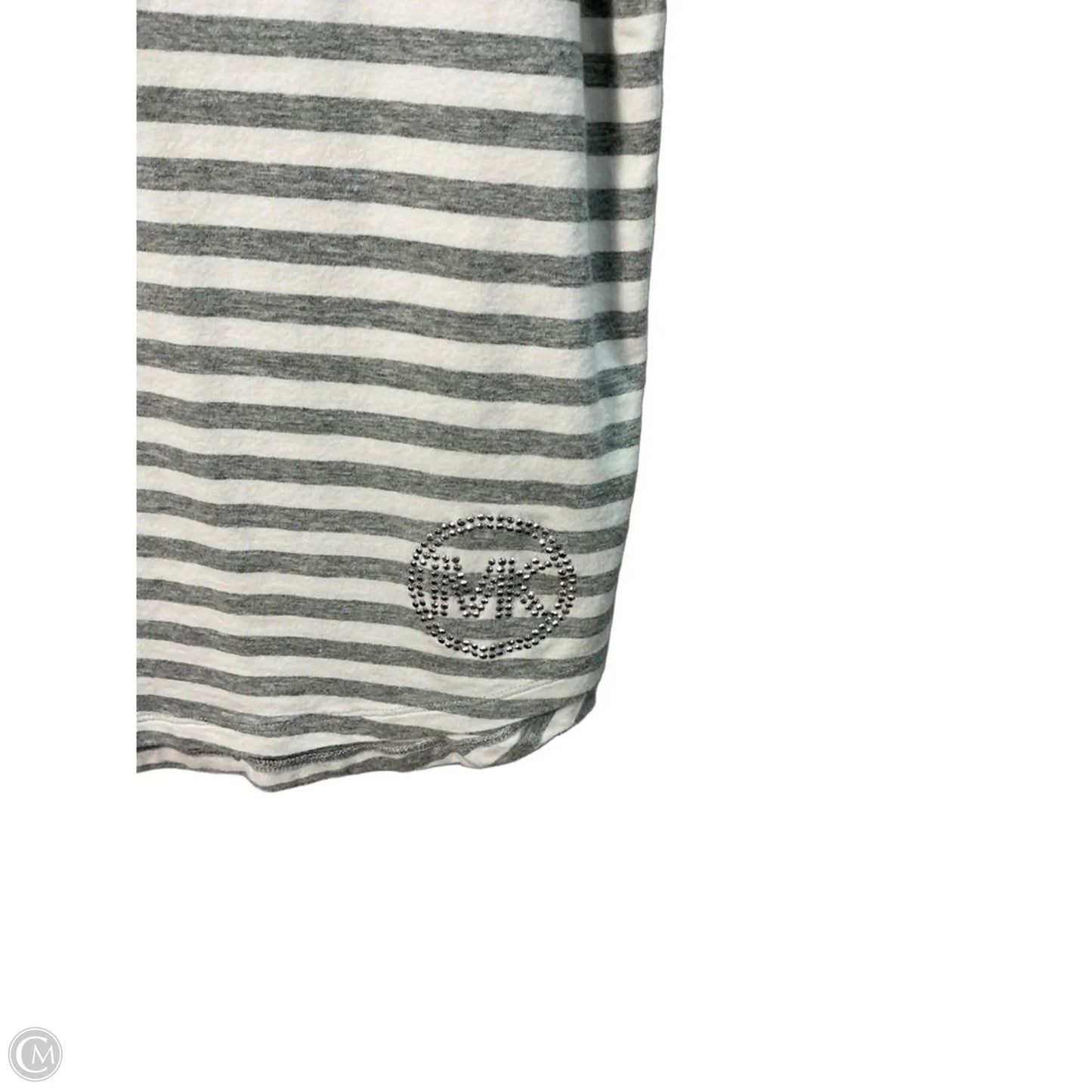 Top Sleeveless By Michael By Michael Kors In Striped Pattern, Size: M