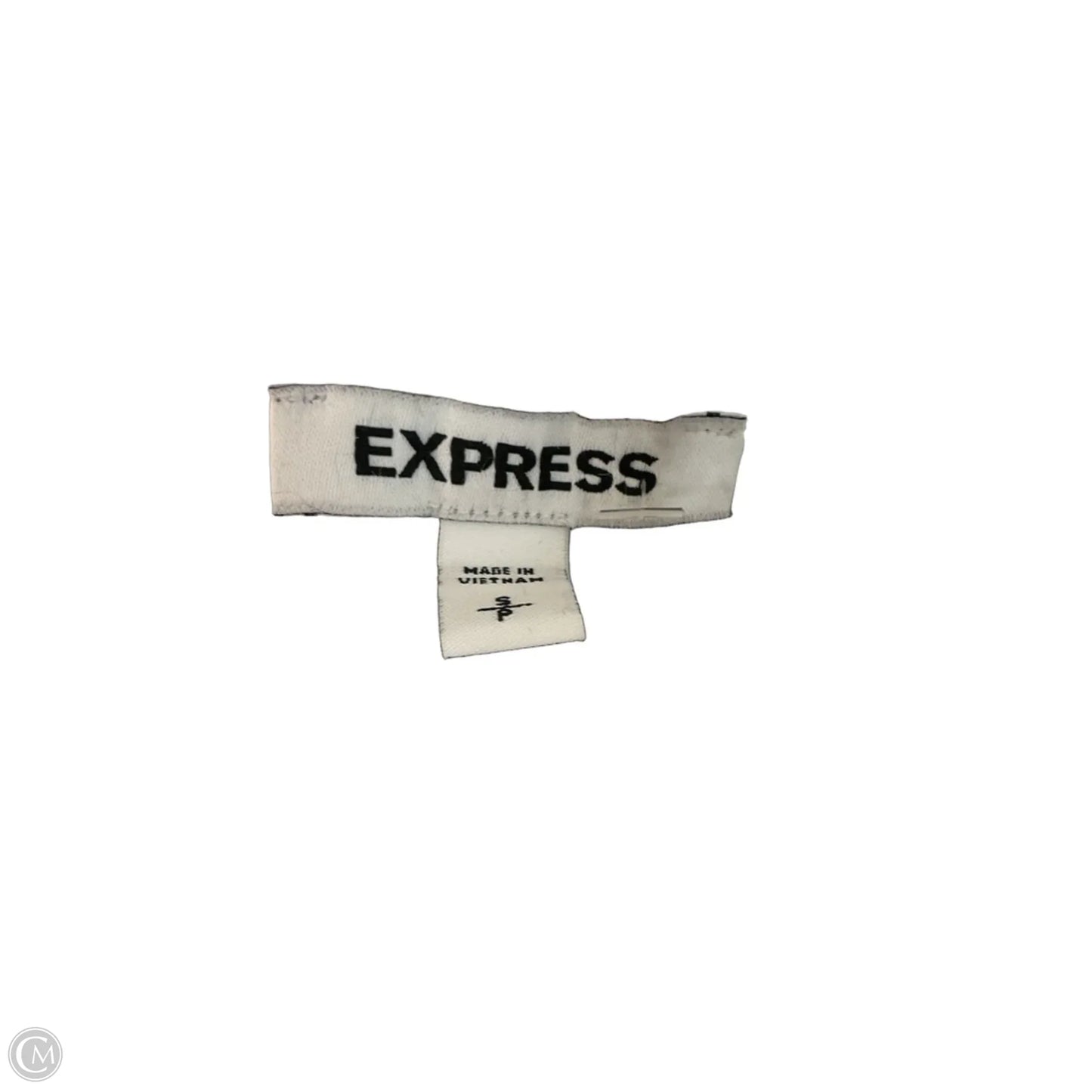 Top Long Sleeve By Express In White, Size: S