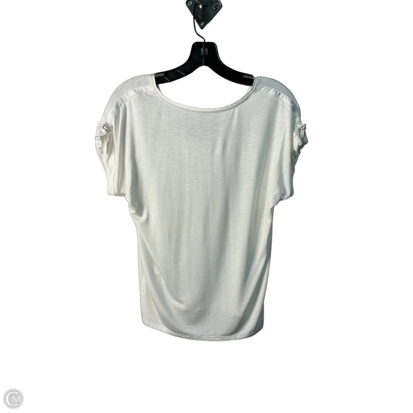 Top Short Sleeve By White House Black Market In White, Size: Xs