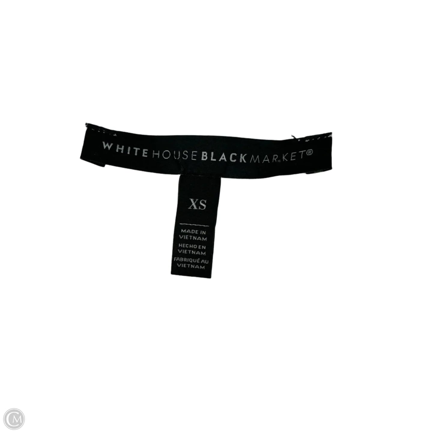 Top Short Sleeve By White House Black Market In White, Size: Xs