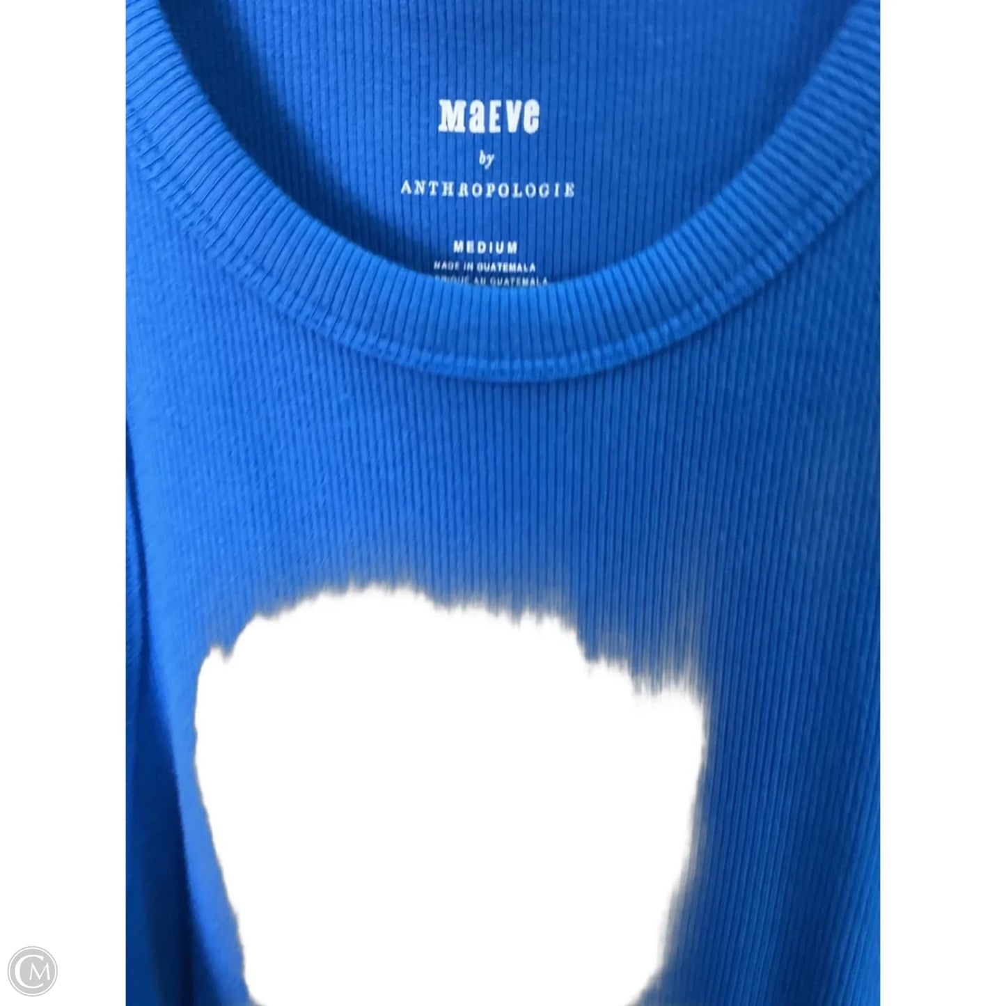 Top Sleeveless By Maeve In Blue, Size: M