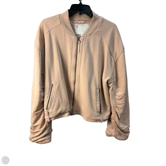 Jacket Puffer & Quilted By Pilcro In Tan, Size: Xl