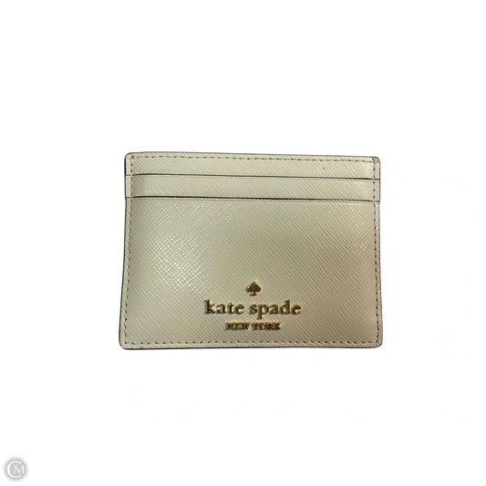 Id/card Holder Designer By Kate Spade, Size: Small