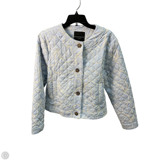 Jacket Puffer & Quilted By Bagatelle In Blue, Size: L