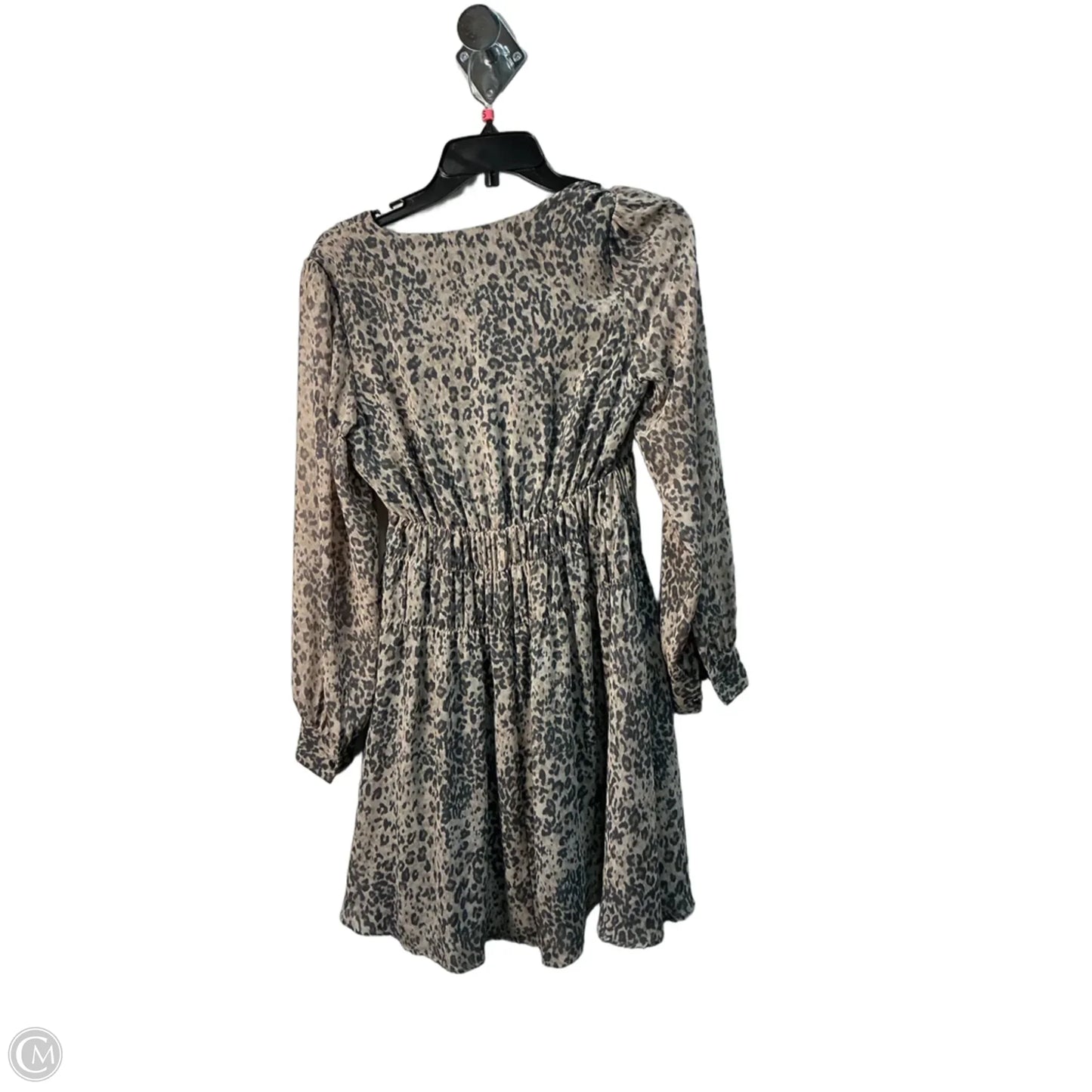 Dress Designer By All Saints In Animal Print, Size: S