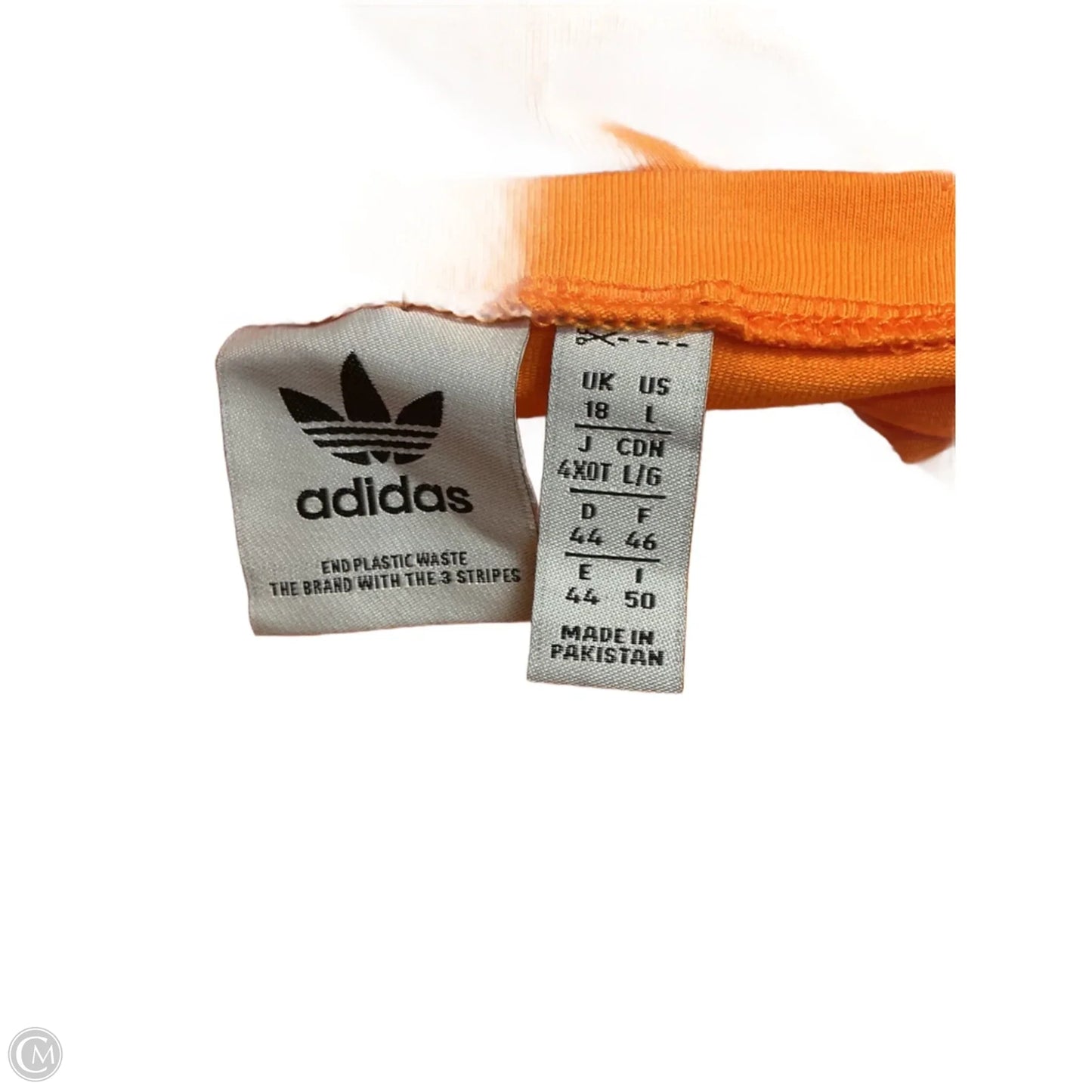 Dress Casual Short By Adidas In Orange, Size: L