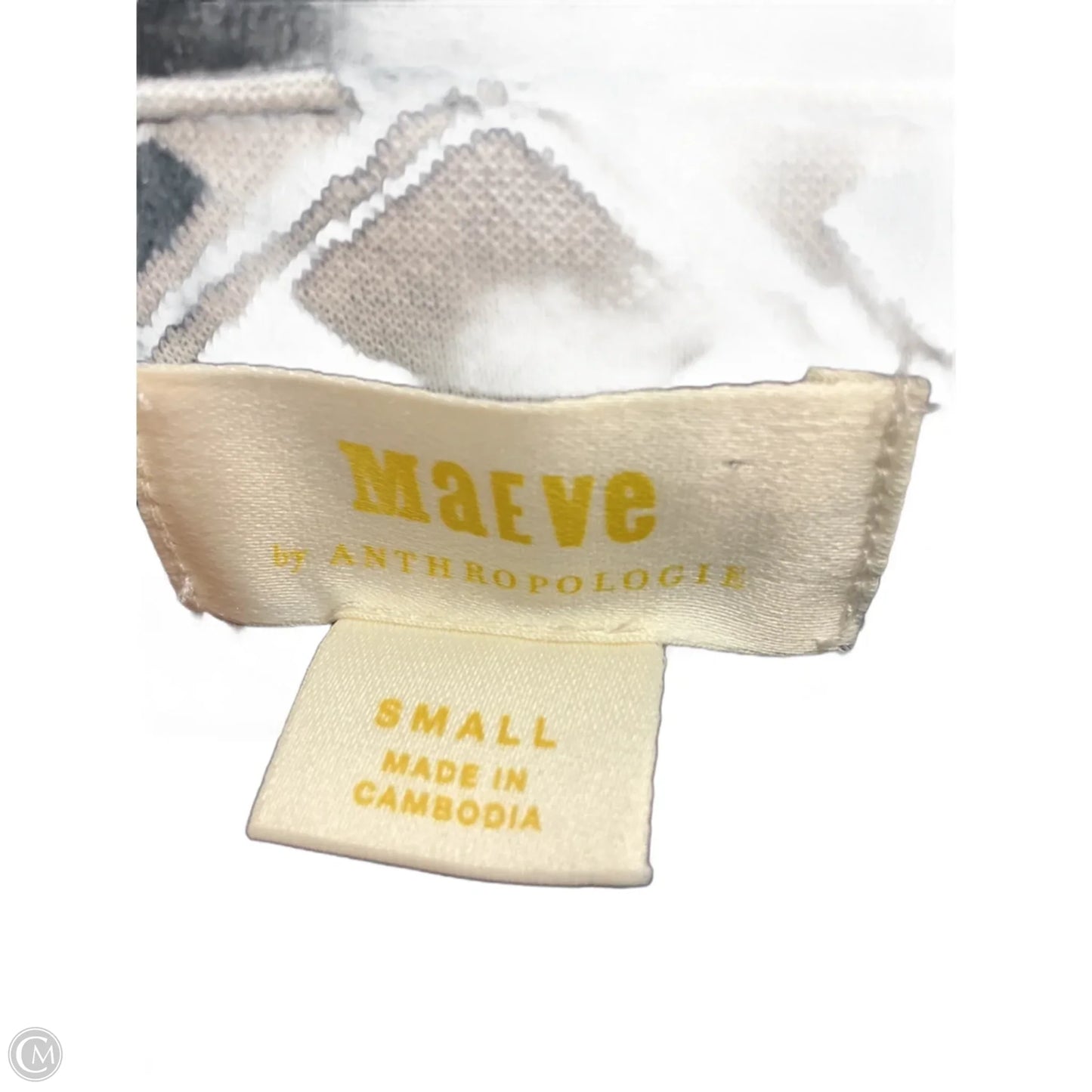 Top Short Sleeve By Maeve In Blue, Size: S