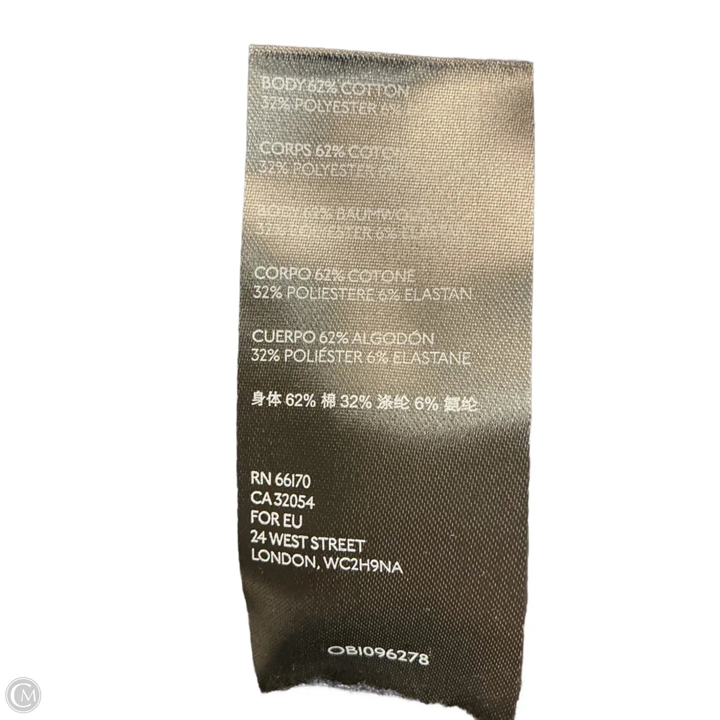 Top Short Sleeve By Maeve In Blue, Size: S