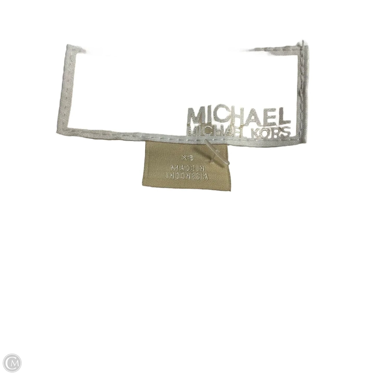 Vest Puffer & Quilted By Michael By Michael Kors In Cream, Size: M