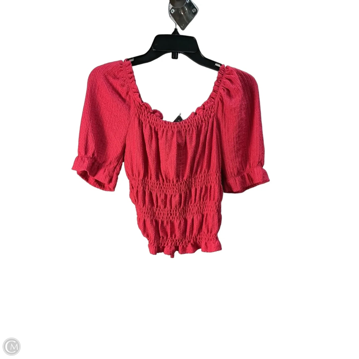 Top Short Sleeve By Pilcro In Pink, Size: Xs