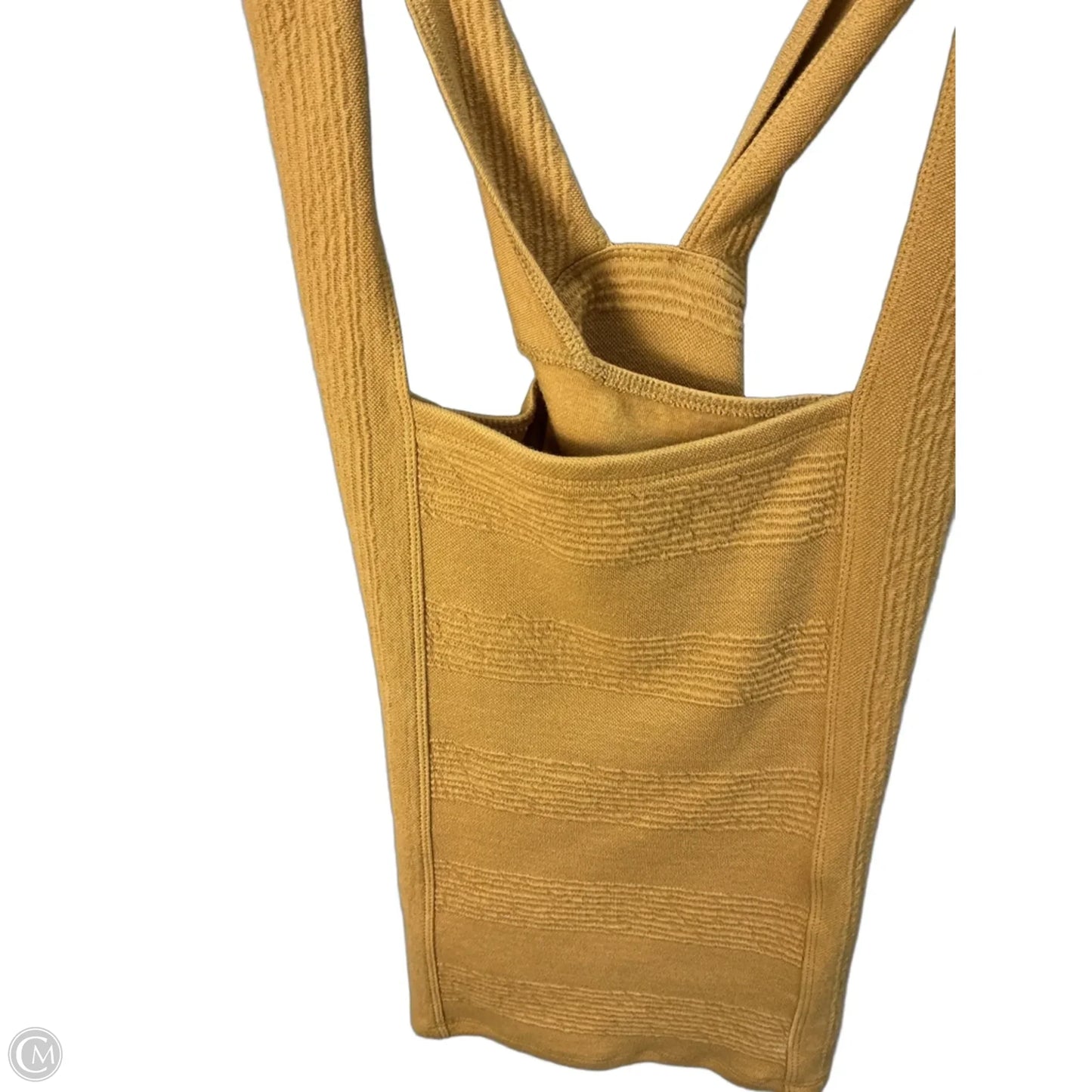 Top Sleeveless By Maeve In Yellow, Size: S
