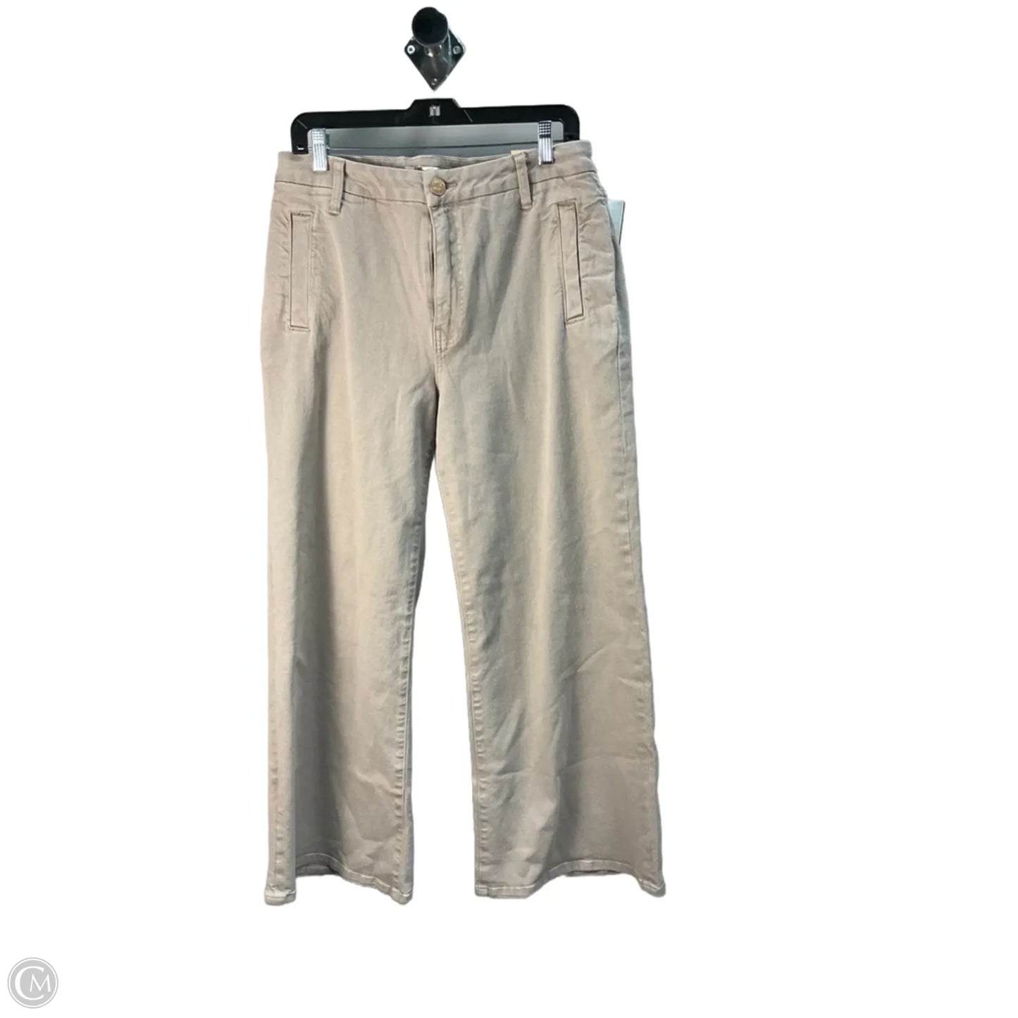 Jeans Wide Leg By Kut In Brown, Size: 10