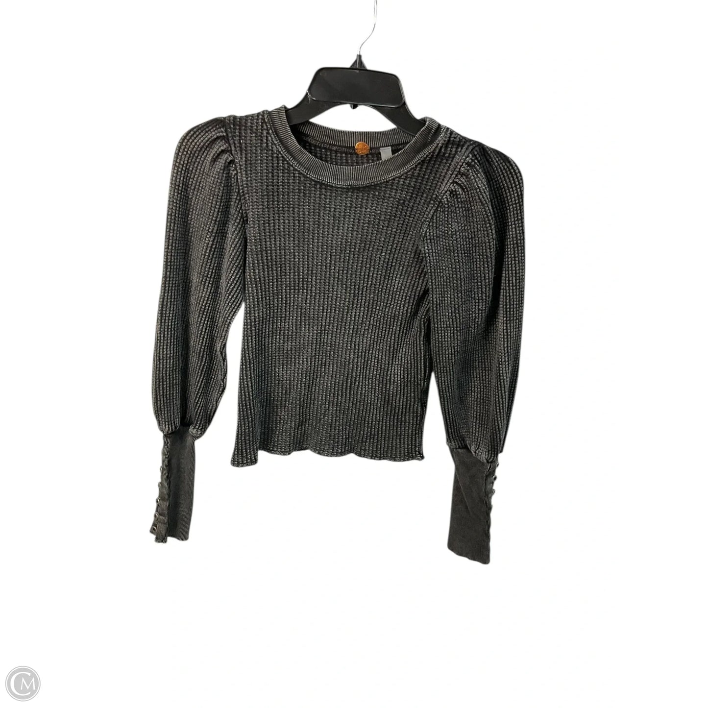 Top Long Sleeve By Free People In Grey, Size: Xs