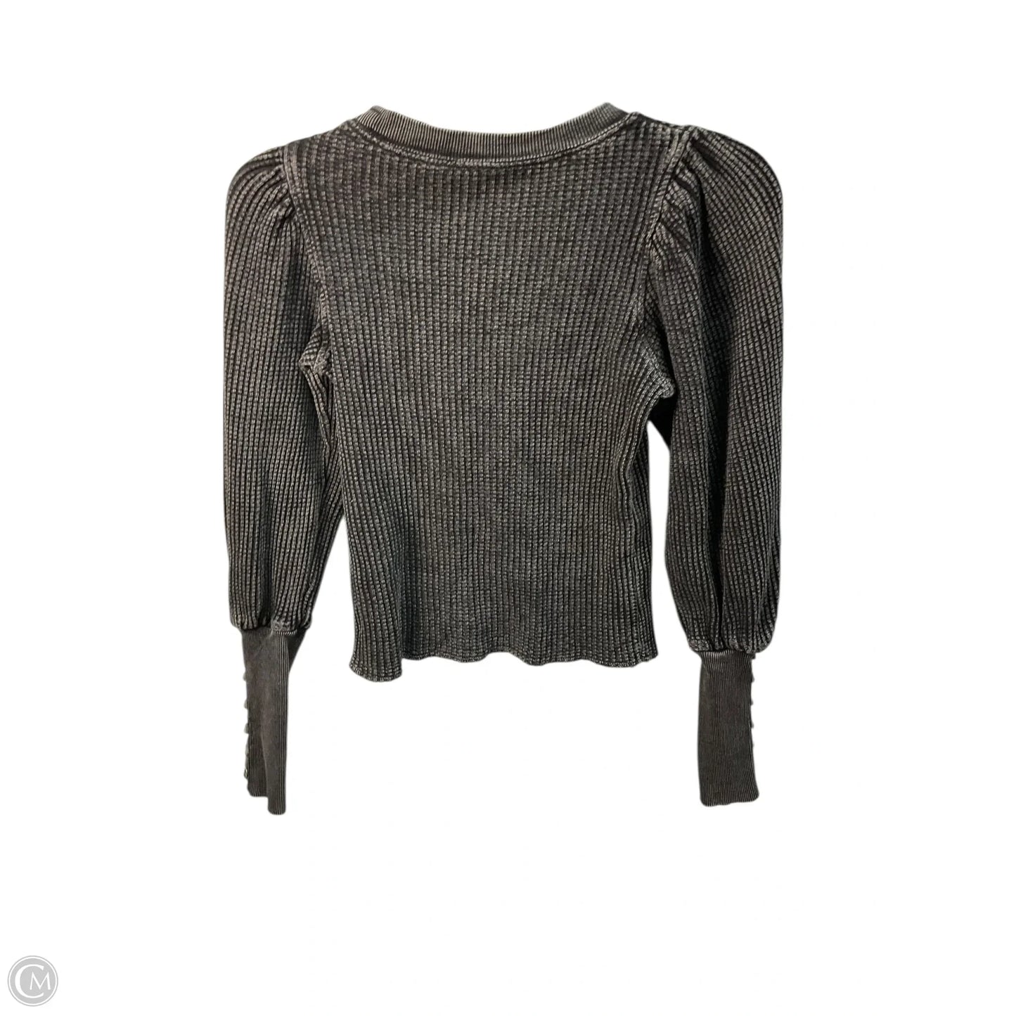 Top Long Sleeve By Free People In Grey, Size: Xs