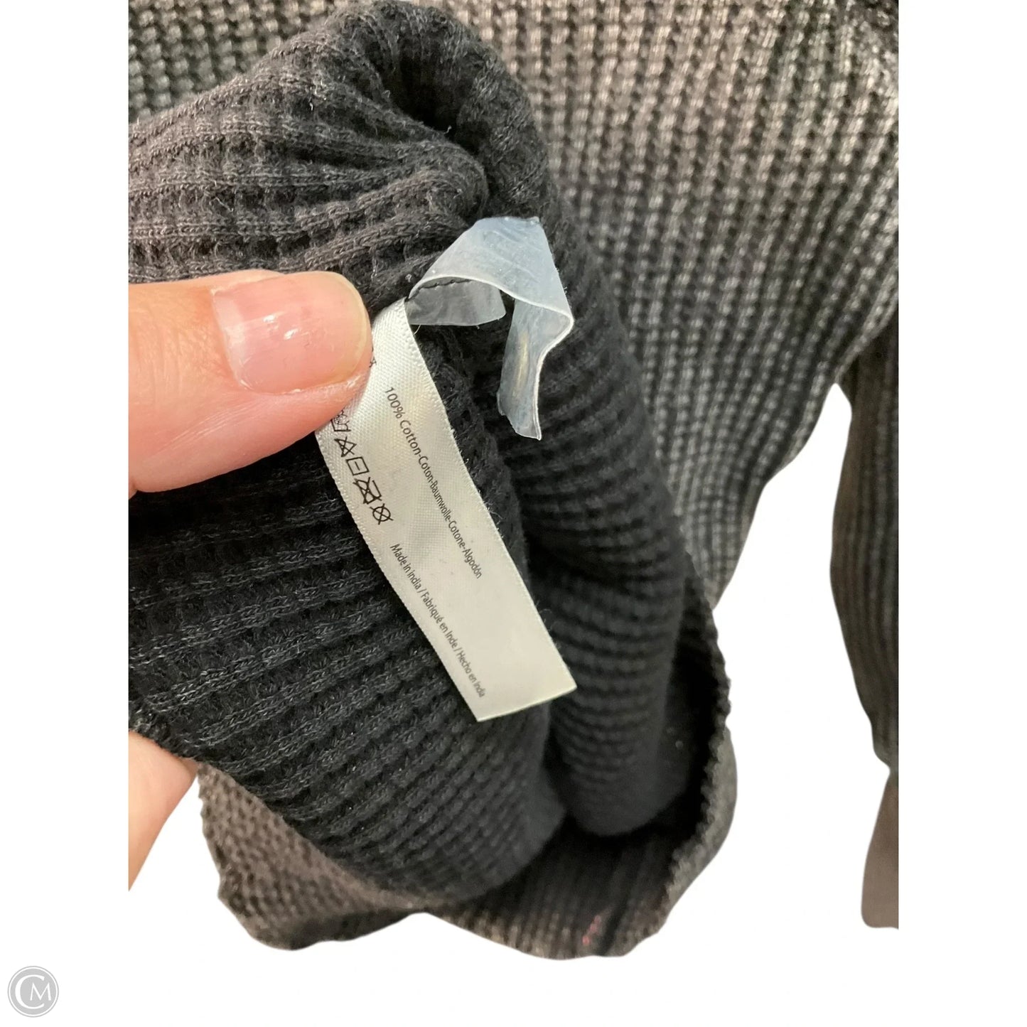 Top Long Sleeve By Free People In Grey, Size: Xs