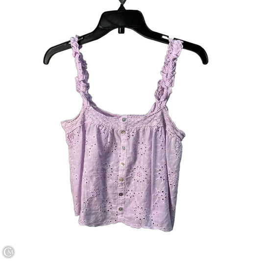 Top Sleeveless By Bb Dakota In Purple, Size: S