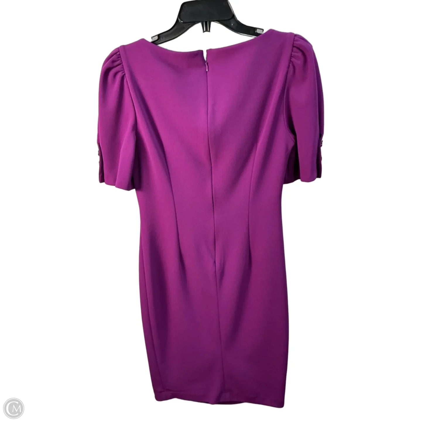 Dress Casual Midi By Dkny In Purple, Size: M