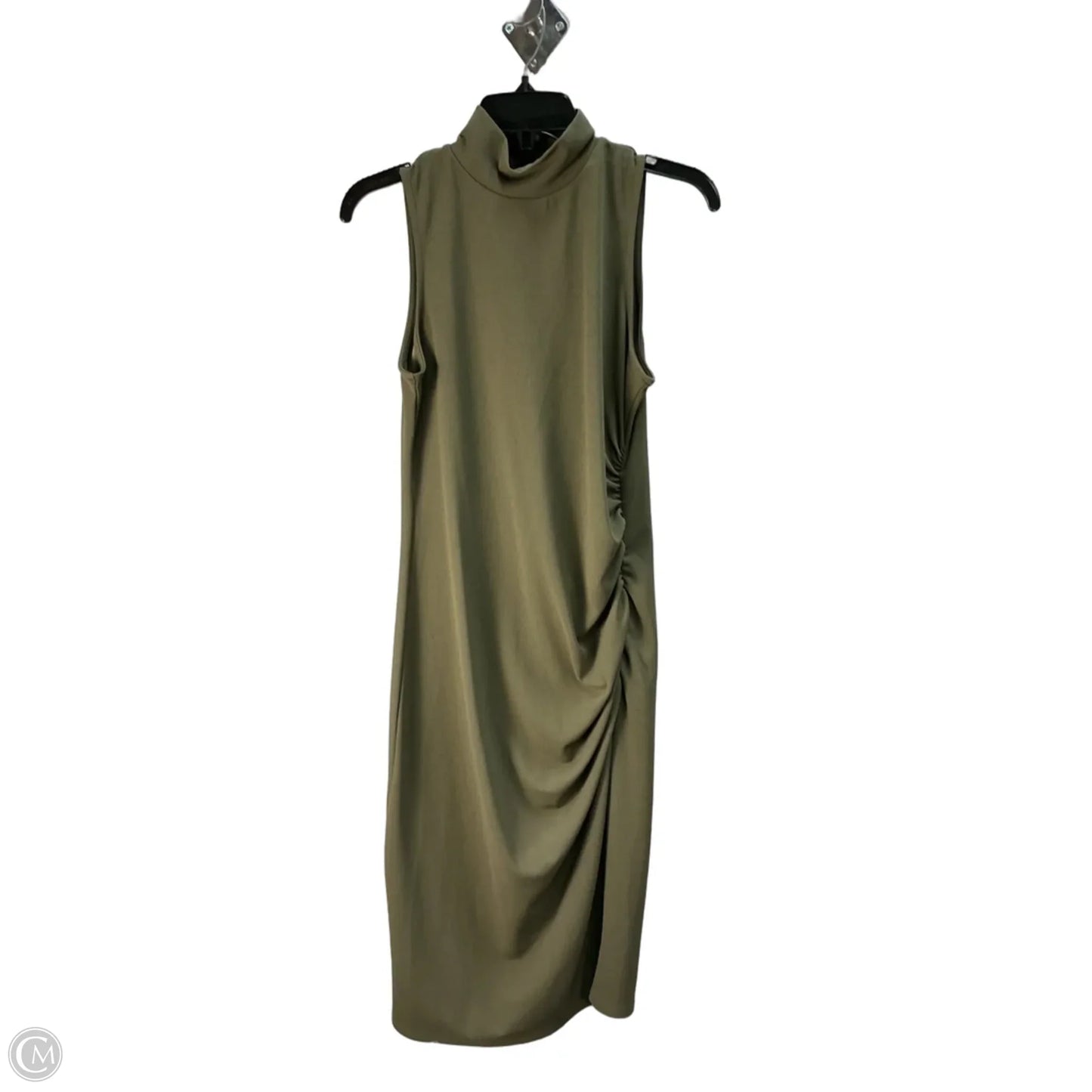 Dress Casual Midi By Chelsea 28 In Green, Size: S