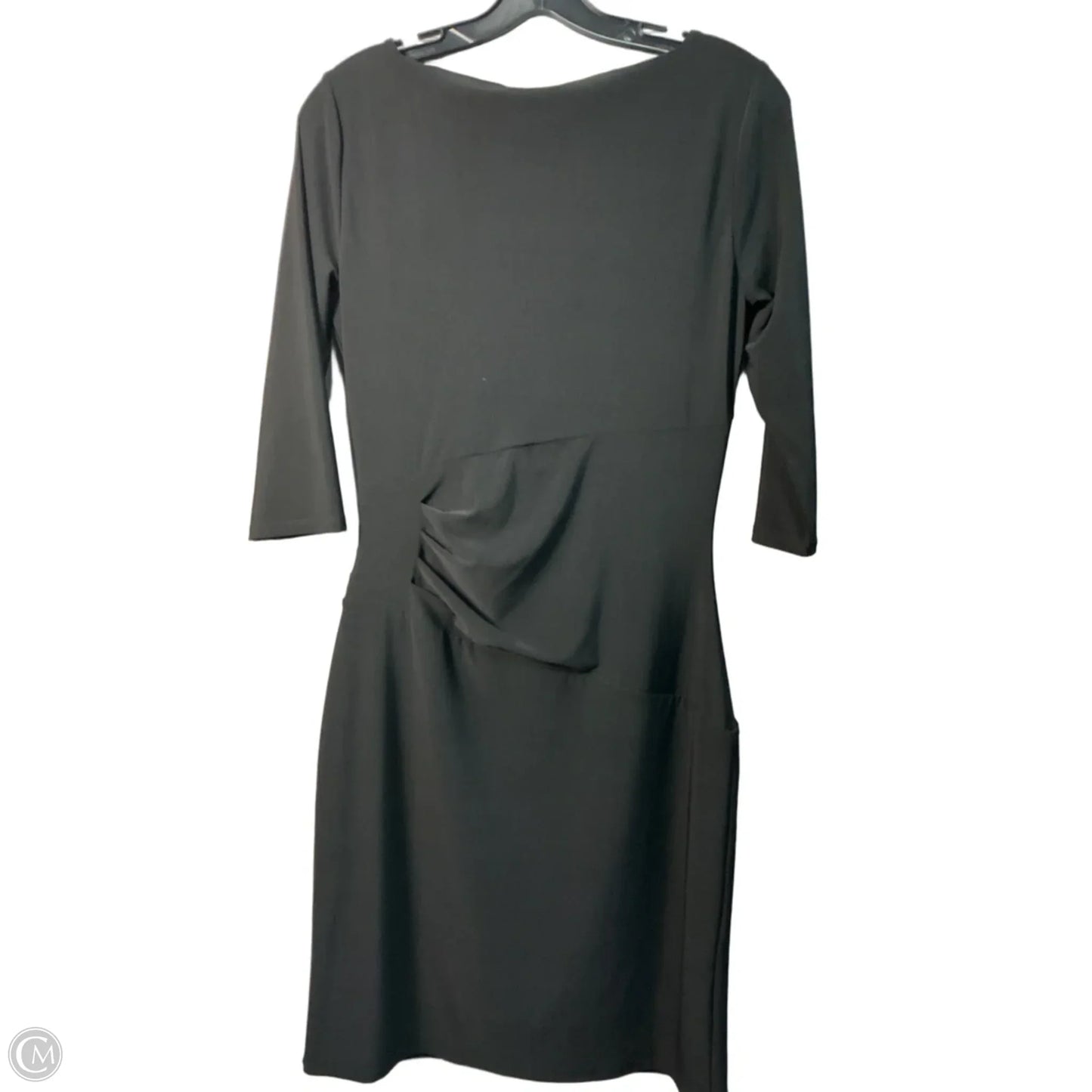 Dress Casual Midi By White House Black Market In Black, Size: S