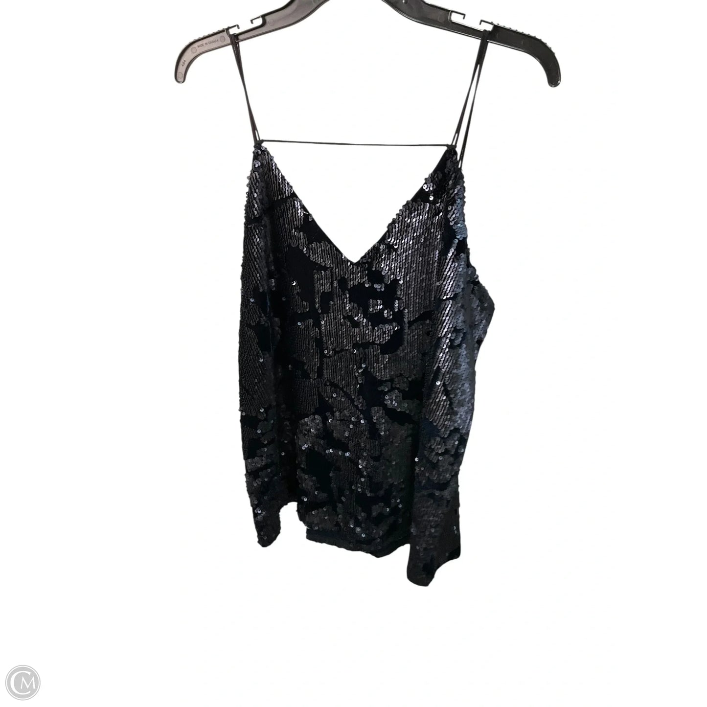 Top Sleeveless By Ro & De In Blue, Size: L