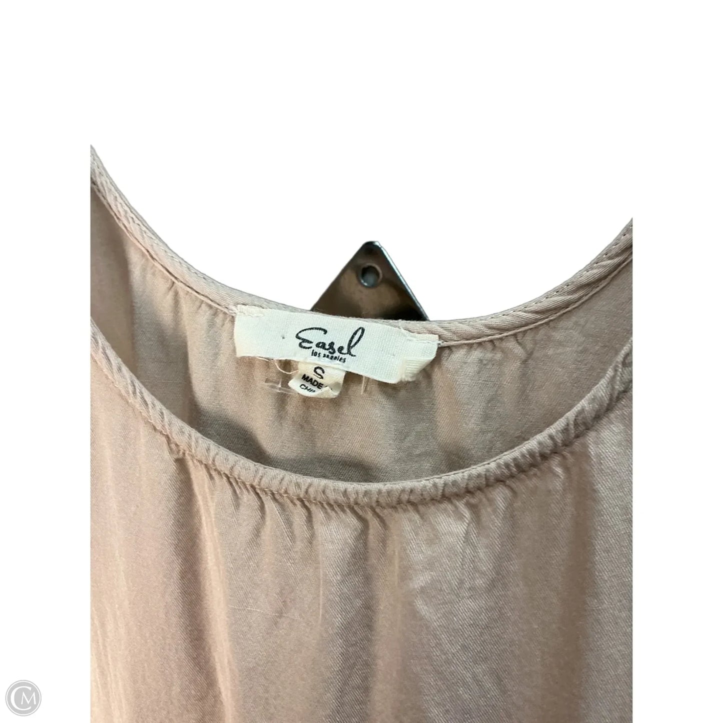 Tunic Sleeveless By Easel In Tan, Size: S