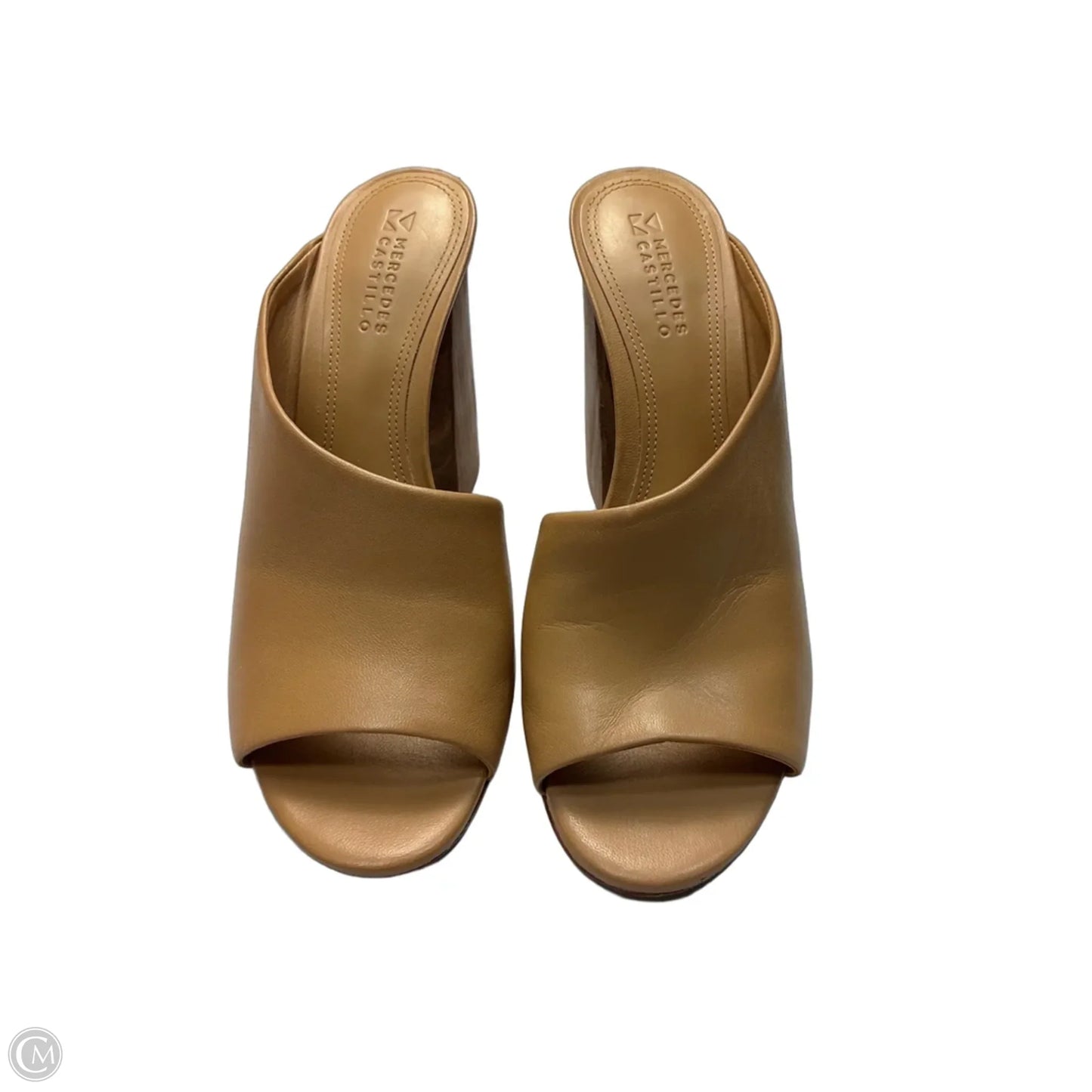 Shoes Heels Block By Cmc In Tan, Size: 8