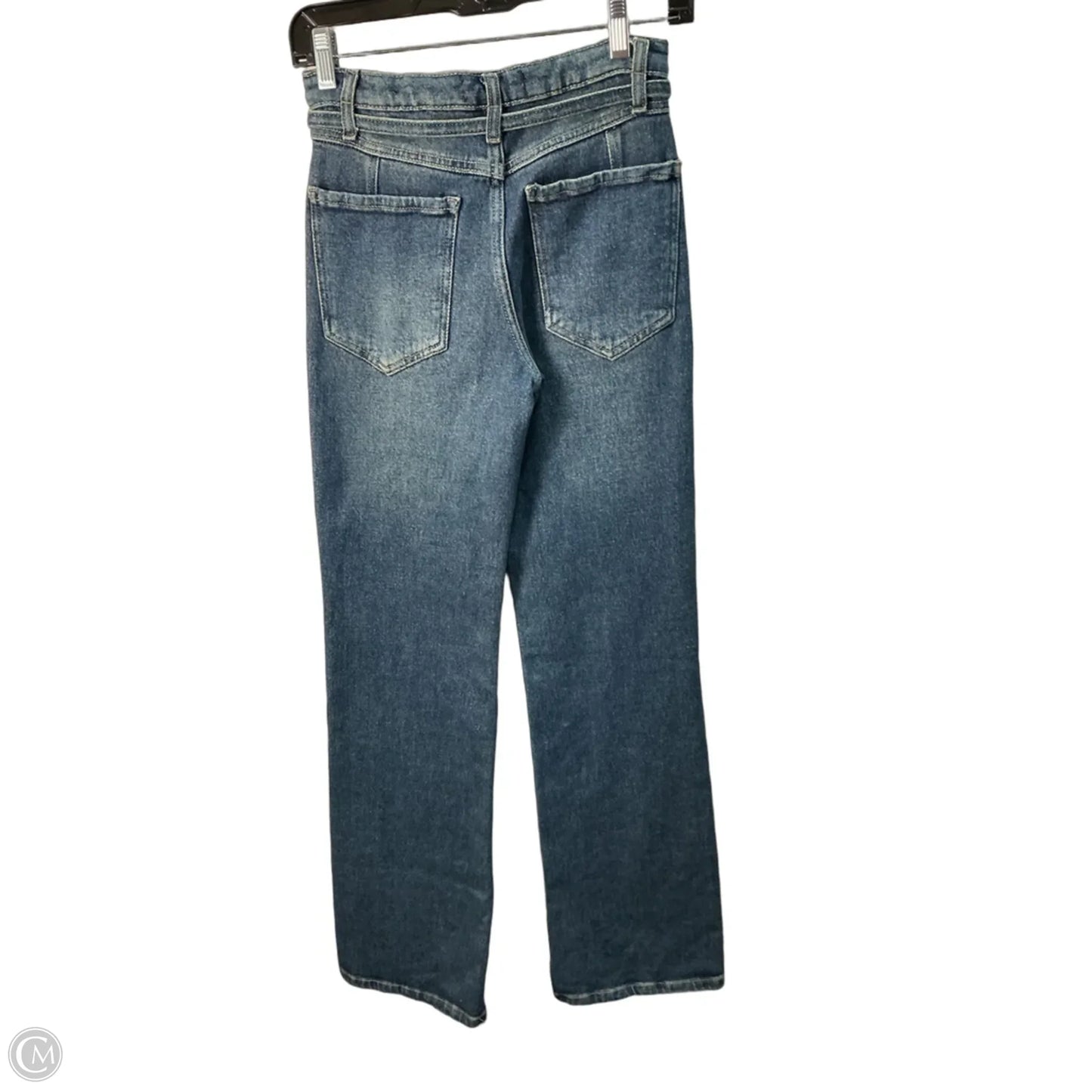 Jeans Wide Leg By We The Free In Blue Denim, Size: 0