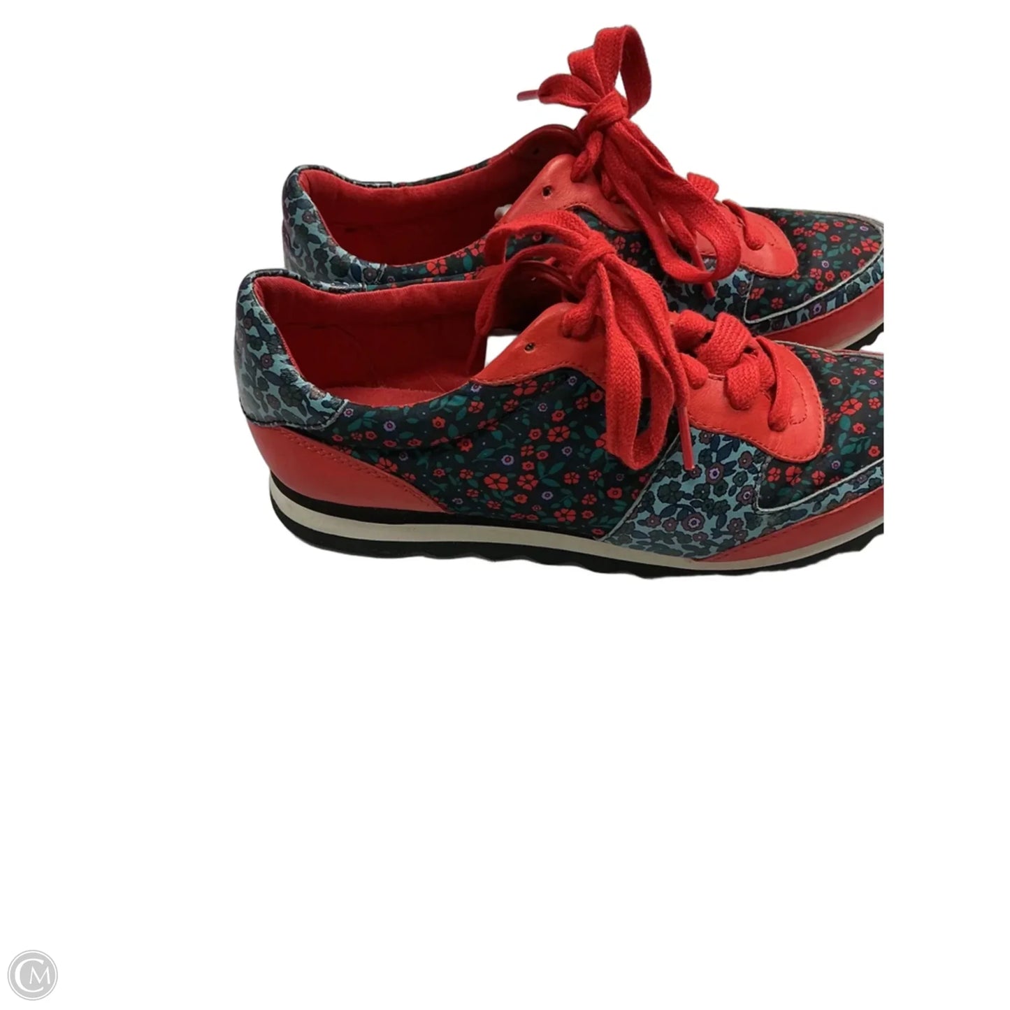 Shoes Designer By Coach In Floral Print, Size: 6.5