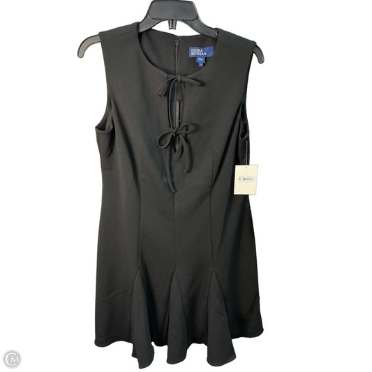 Dress Casual Midi By Donna Morgan In Black, Size: M