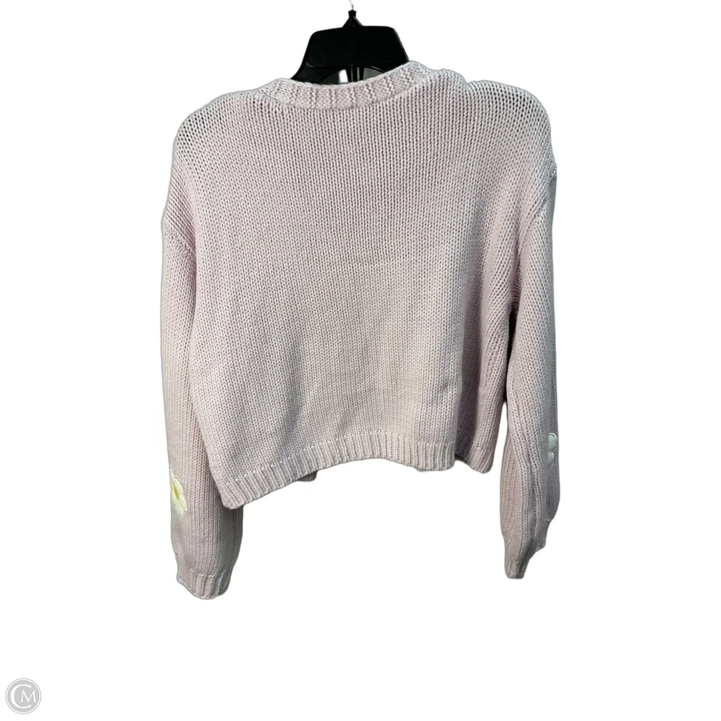 Sweater Cardigan By Clothes Mentor In Purple, Size: S