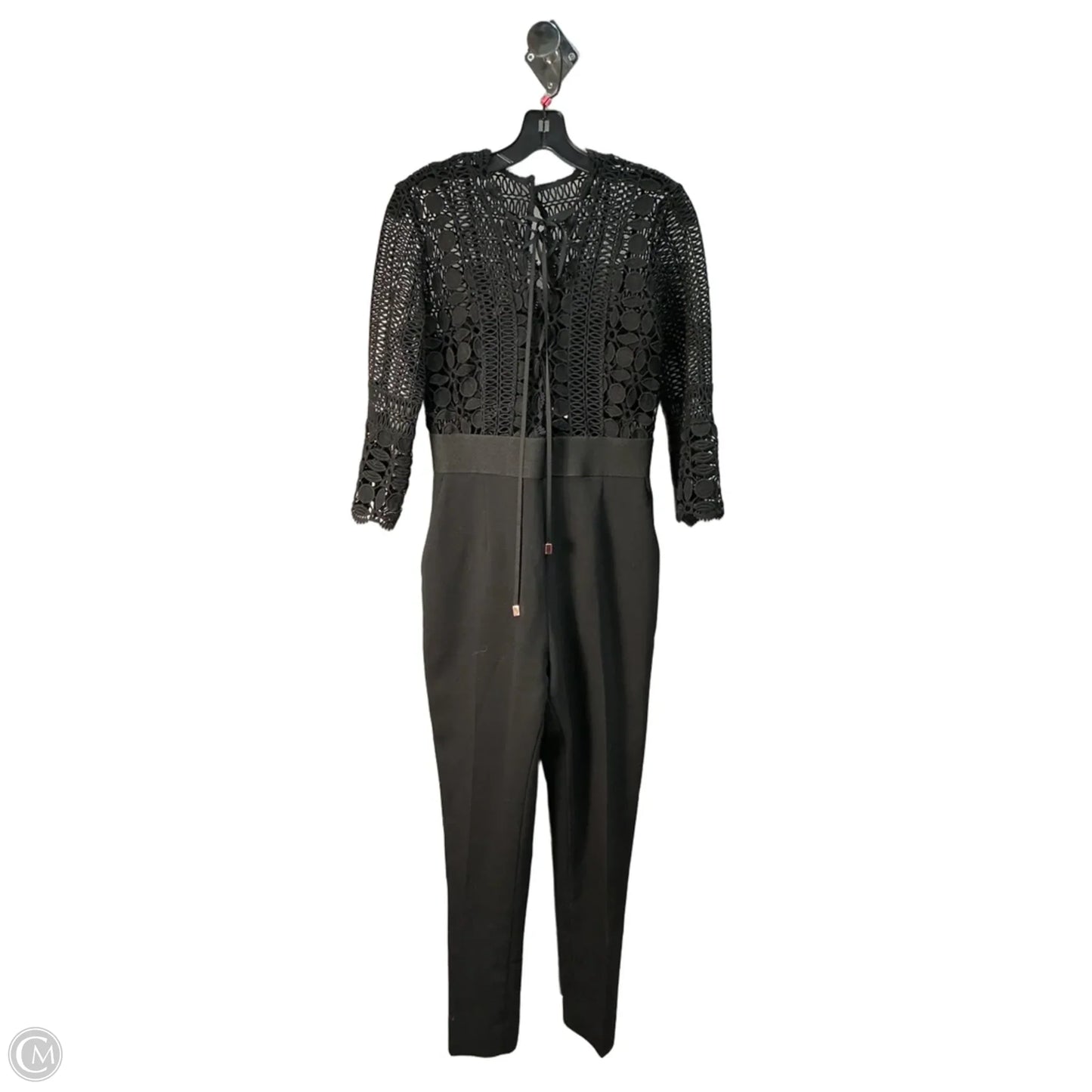 Jumpsuit Designer By Neiman Marcus In Black, Size: M