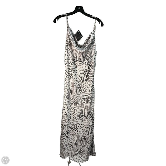 Dress Casual Maxi By Vici In Animal Print, Size: L