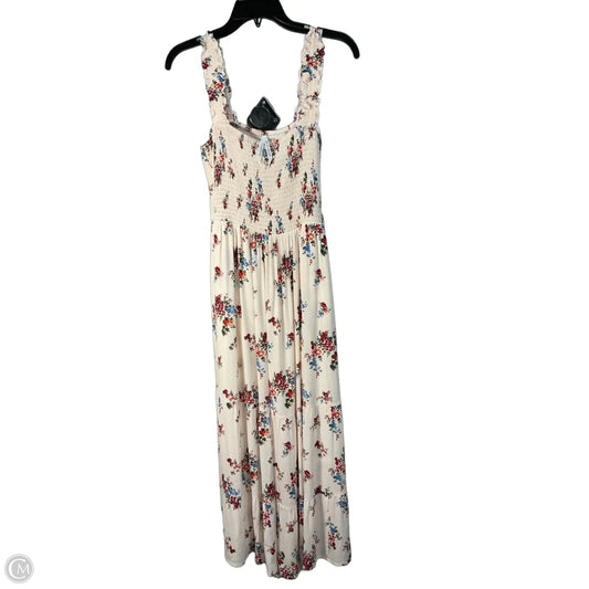 Dress Casual Maxi By Clothes Mentor In Floral Print, Size: M