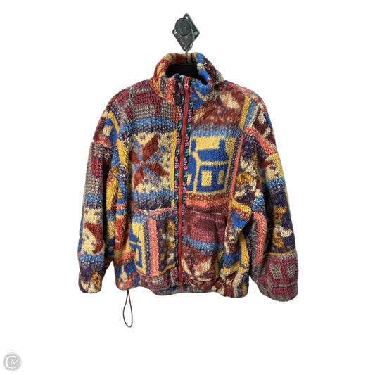 Jacket Faux Fur & Sherpa By Bdg In Multi-colored, Size: S