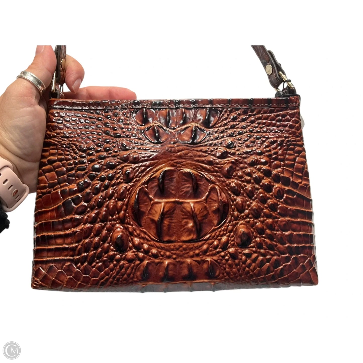 Handbag Designer By Brahmin, Size: Small