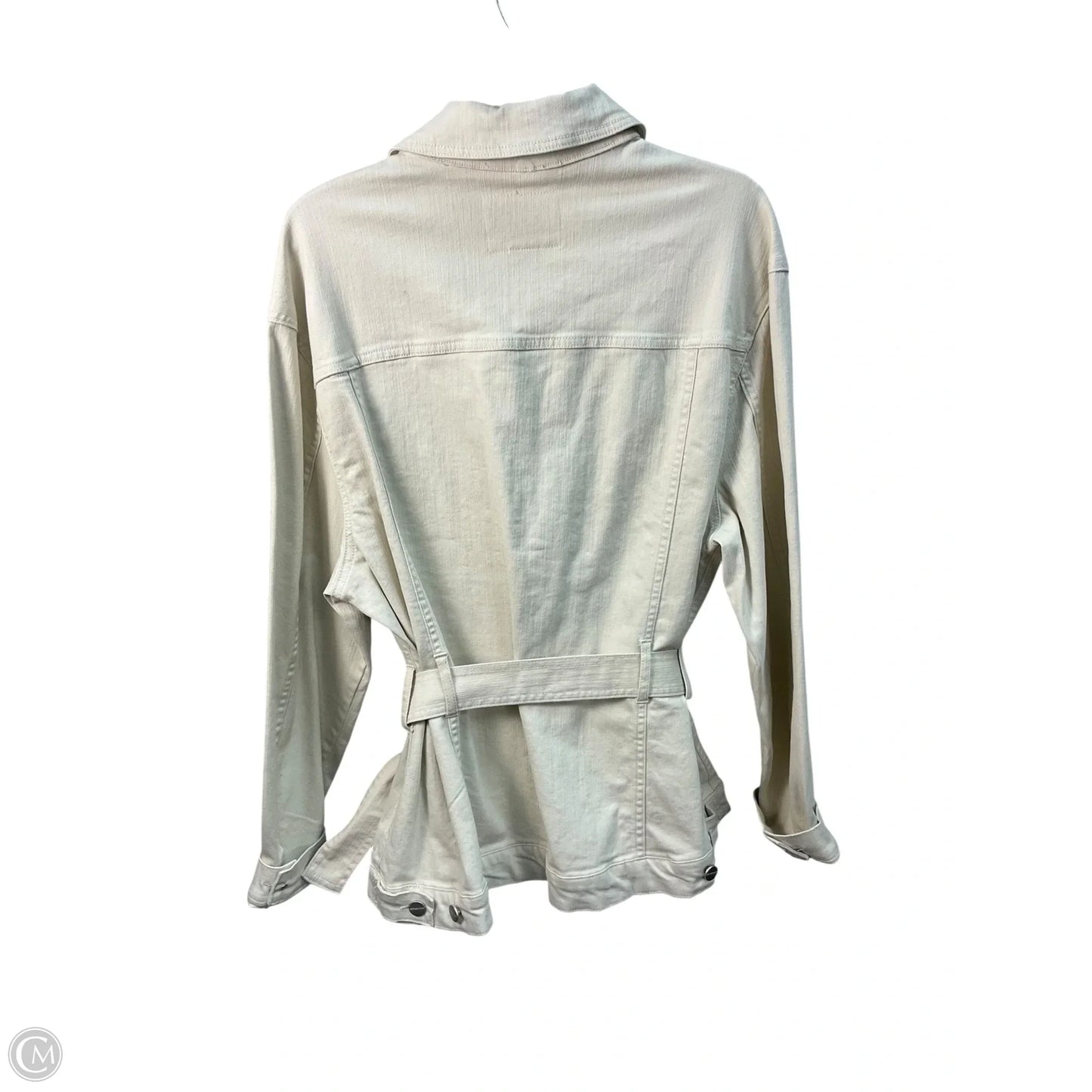 Jacket Denim By Sanctuary In Beige, Size: Xl