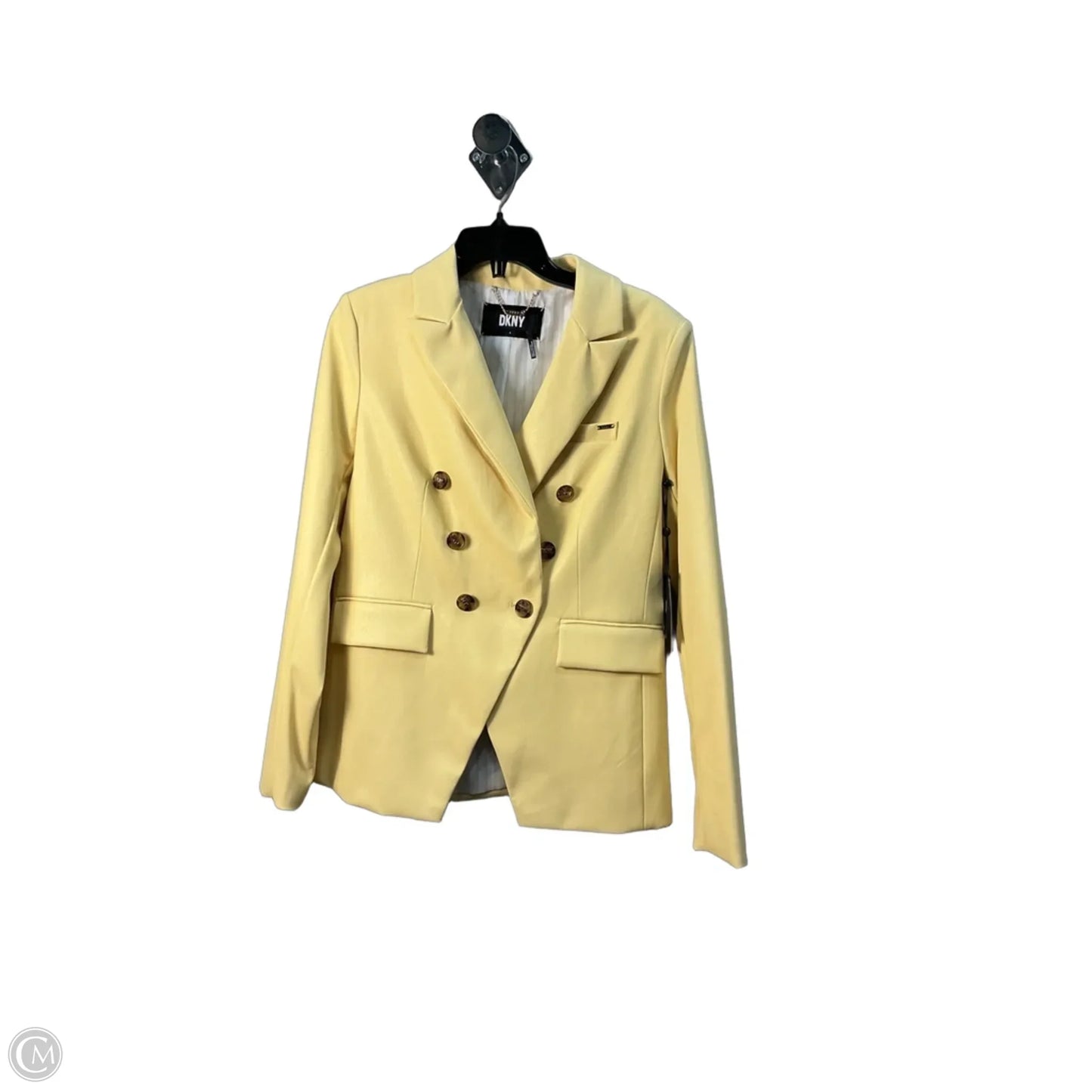 Jacket Other By Dkny In Yellow, Size: 8