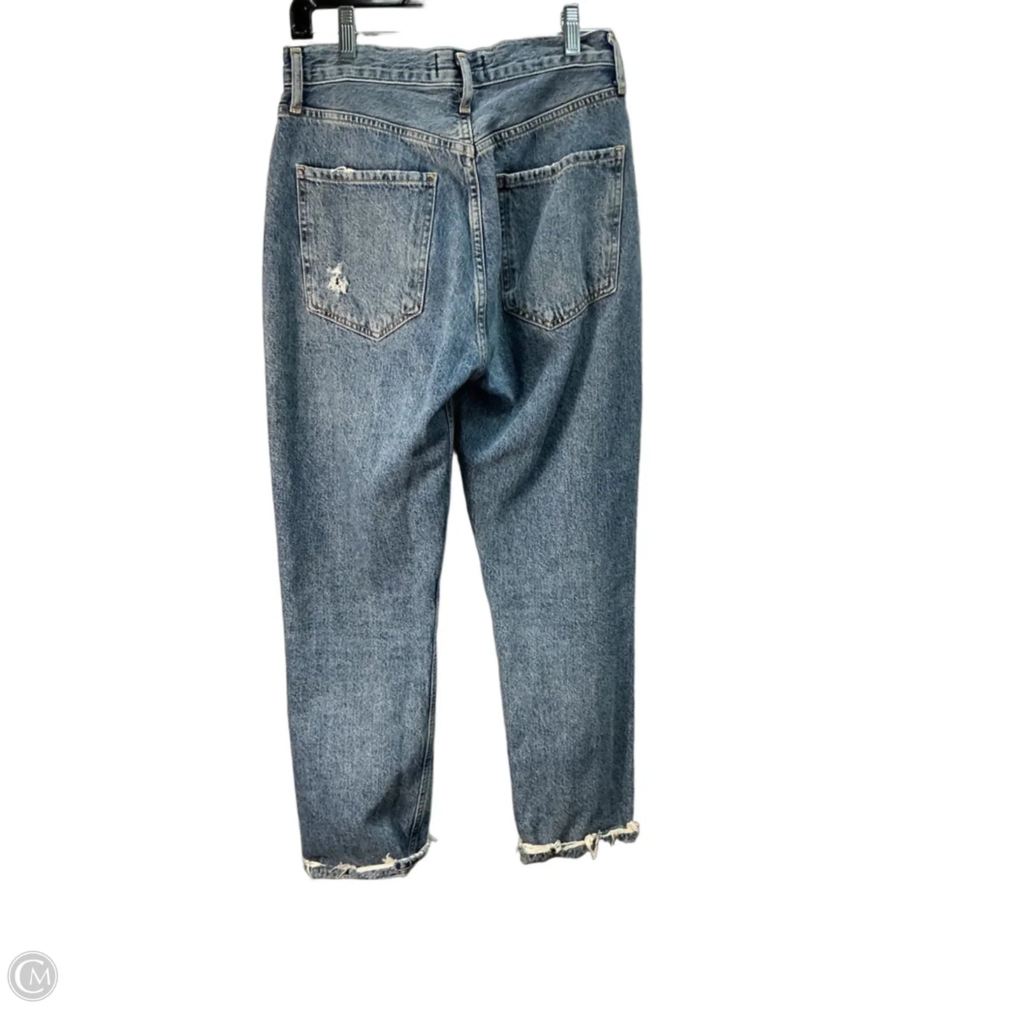 Jeans Cropped By Agolde In Blue, Size: 4