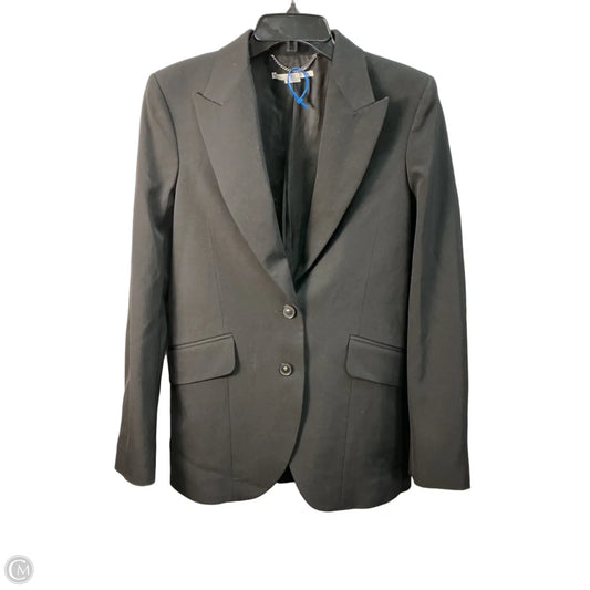 Blazer Luxury Designer By Stella Mccartney In Black, Size: L