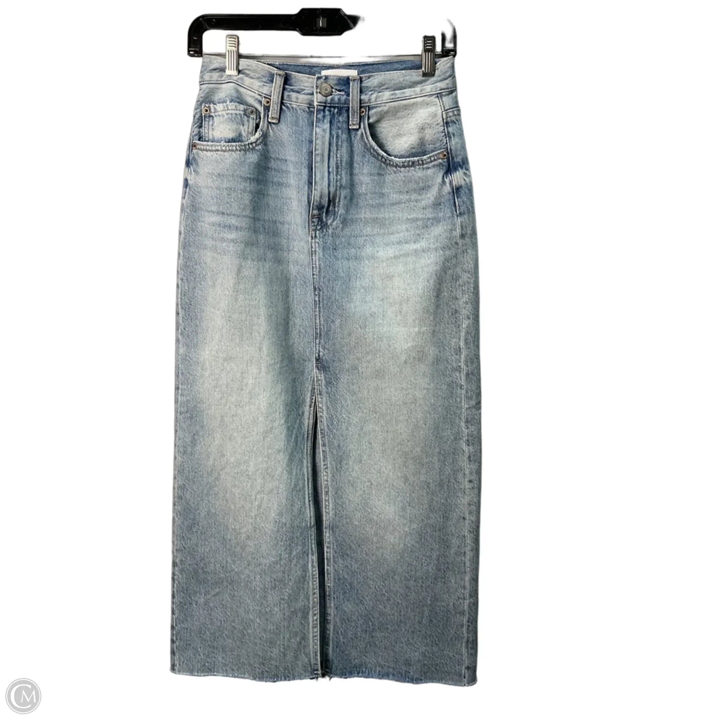 Skirt Maxi By Pistola In Blue Denim, Size: 2