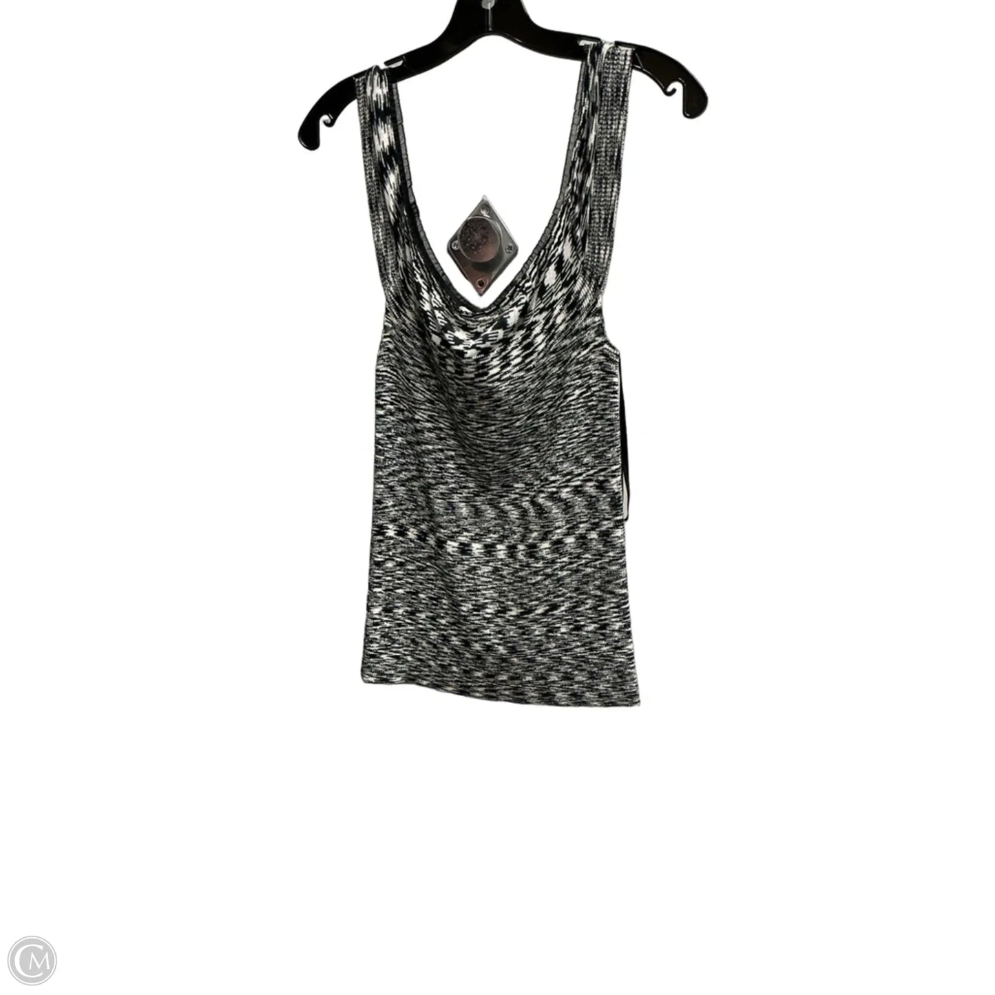 Top Sleeveless By White House Black Market In Black & White, Size: Sp