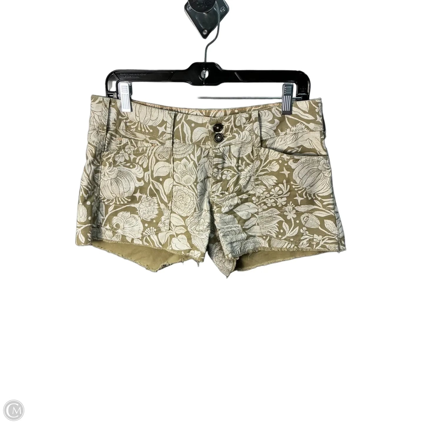 Shorts By Pilcro In Tan & White, Size: 4