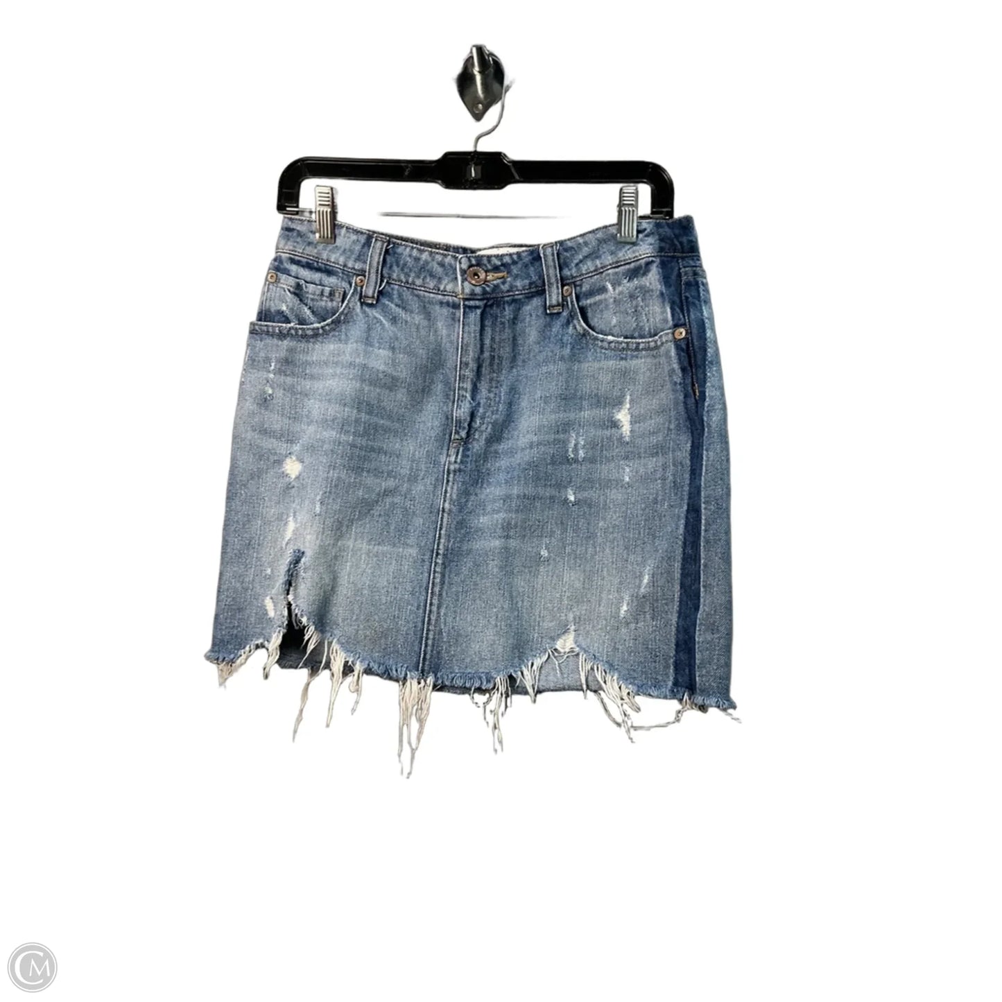 Skirt Mini & Short By Pistola In Blue Denim, Size: 6