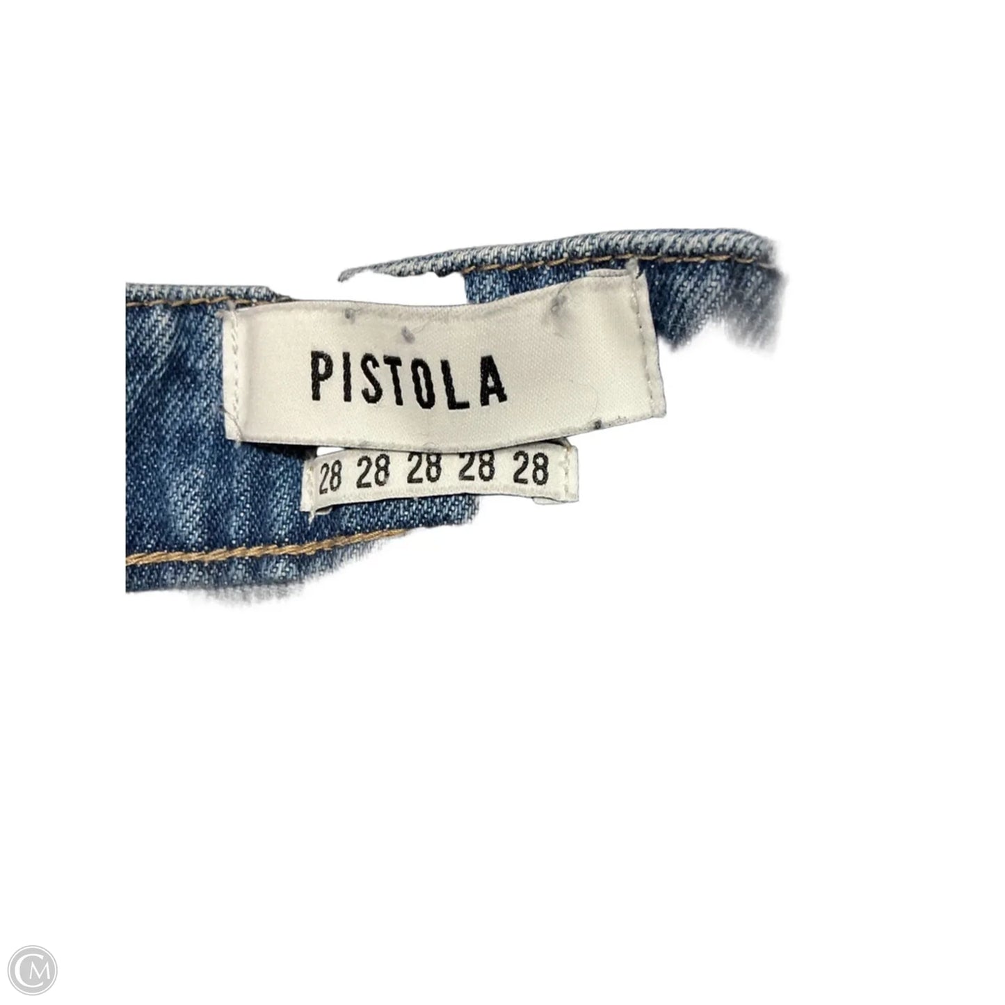 Skirt Mini & Short By Pistola In Blue Denim, Size: 6