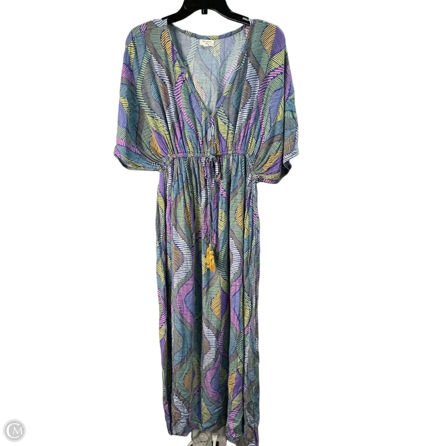 Dress Casual Maxi By World Market In Blue & Purple, Size: L