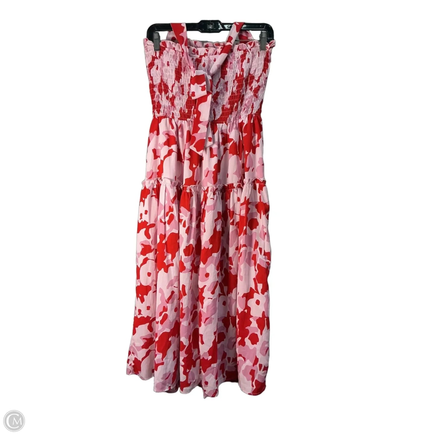 Dress Party Midi By Prettygarden In Pink & Red, Size: M