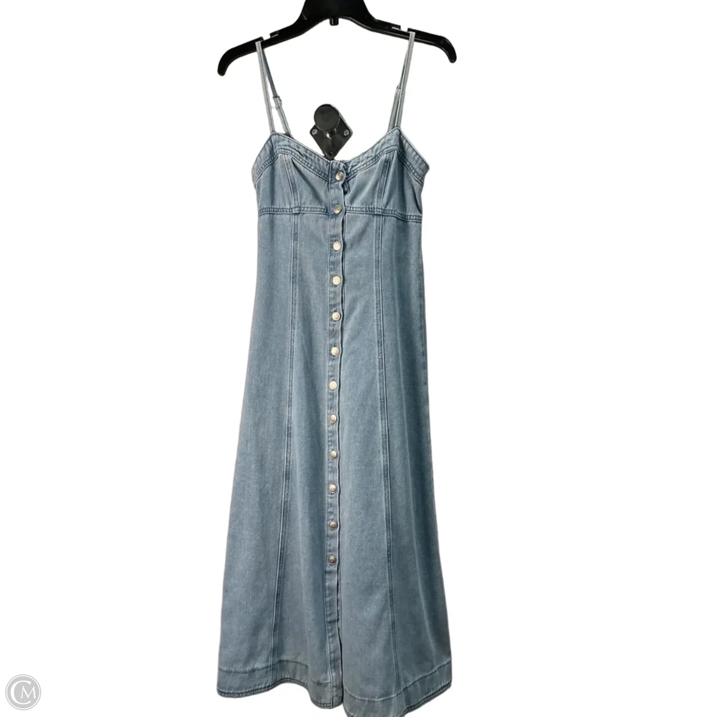 Dress Casual Maxi By Lush In Blue Denim, Size: S