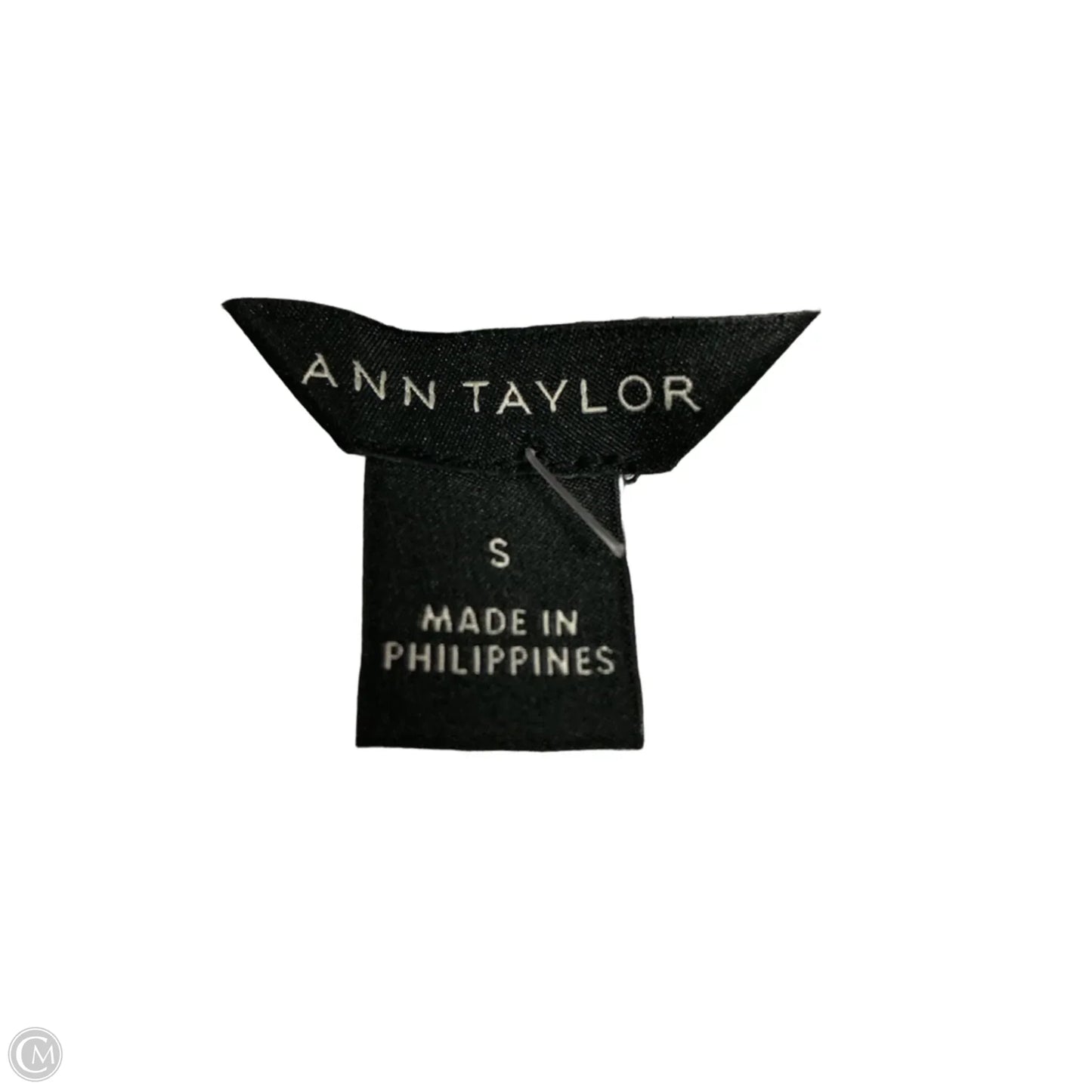 Top Short Sleeve By Ann Taylor In Snakeskin Print, Size: S